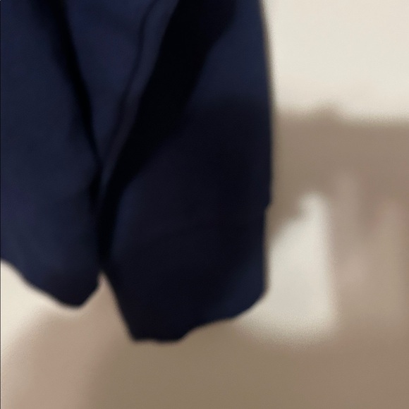 J. Crew: Navy and White Striped Sweatshirt with Gold Buttons. Med. NWT. - Picture 7 of 9